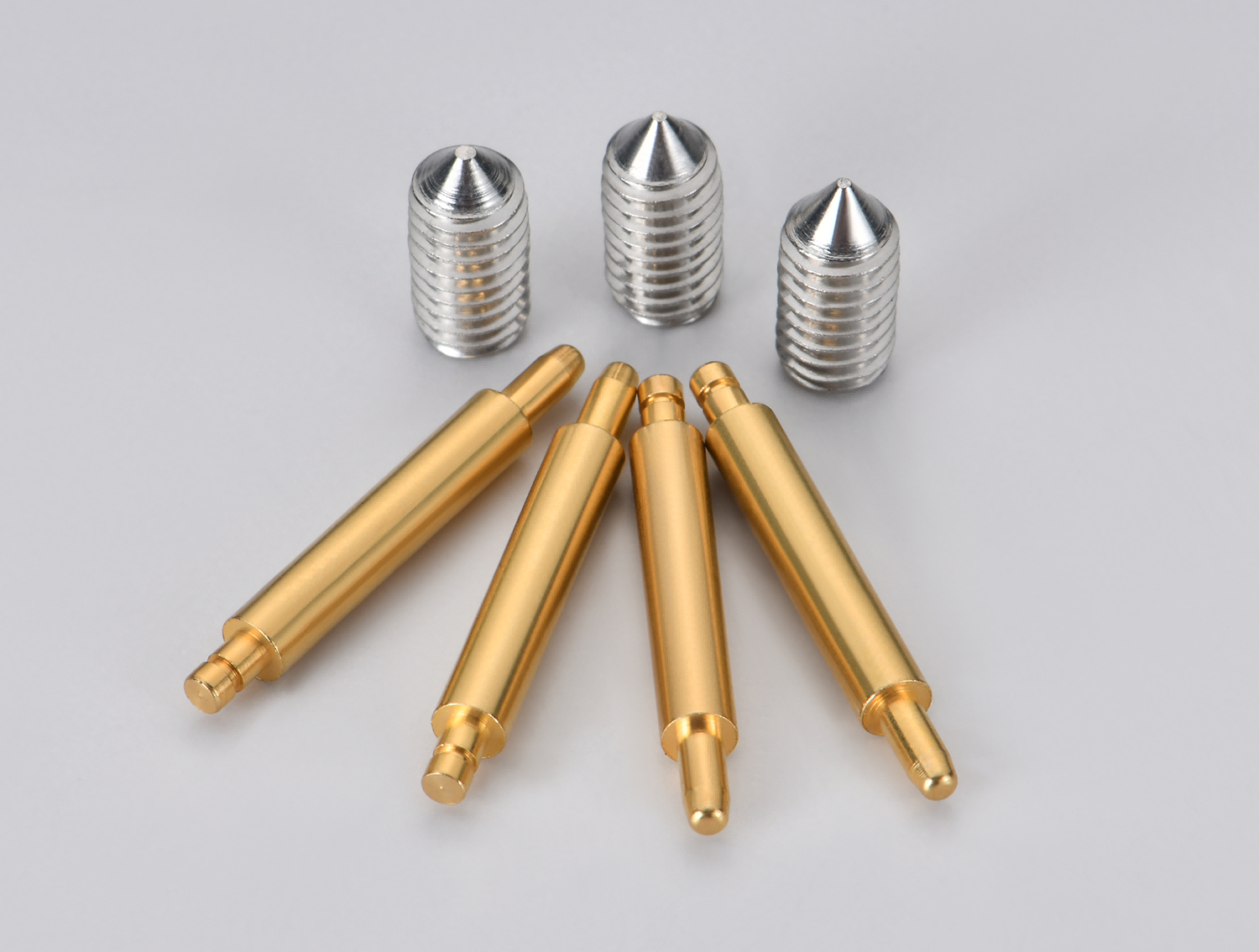 Pogo pin spring connector&304 Stainless Steel Tip