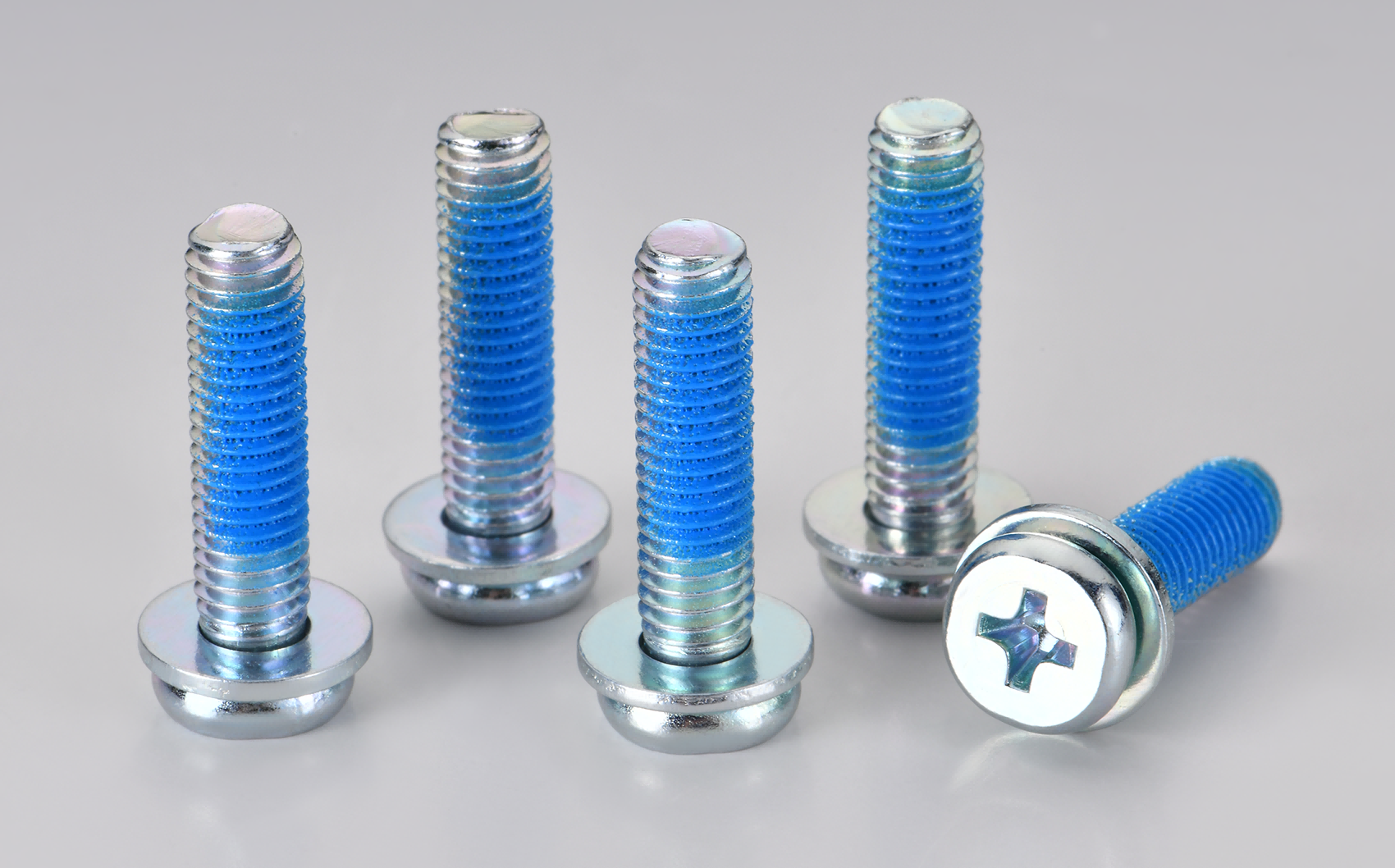 Loctite adhesive for locking screws, applied to prevent slipping of cylindrical bolts