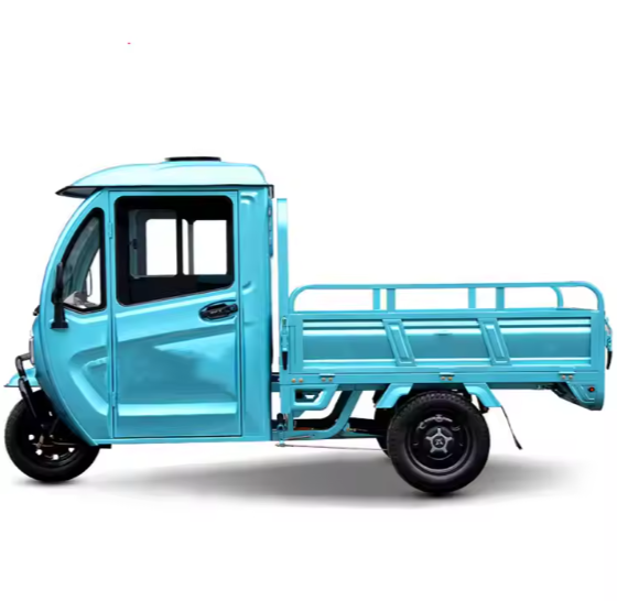 Closed Cabin Electric Cargo Tricycle