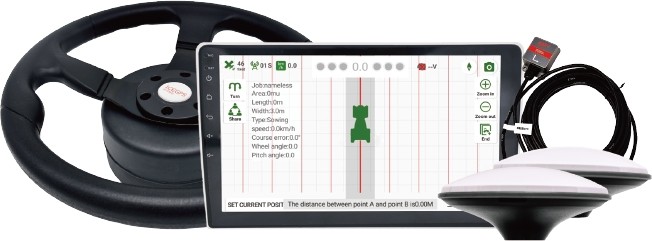 RTK SATELLITE AUTOPILOT SYSTEM