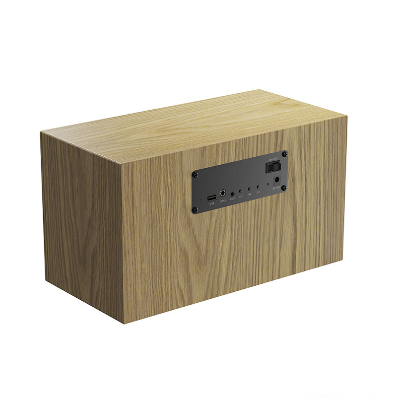E-3573 Wood color Bluetooth speaker