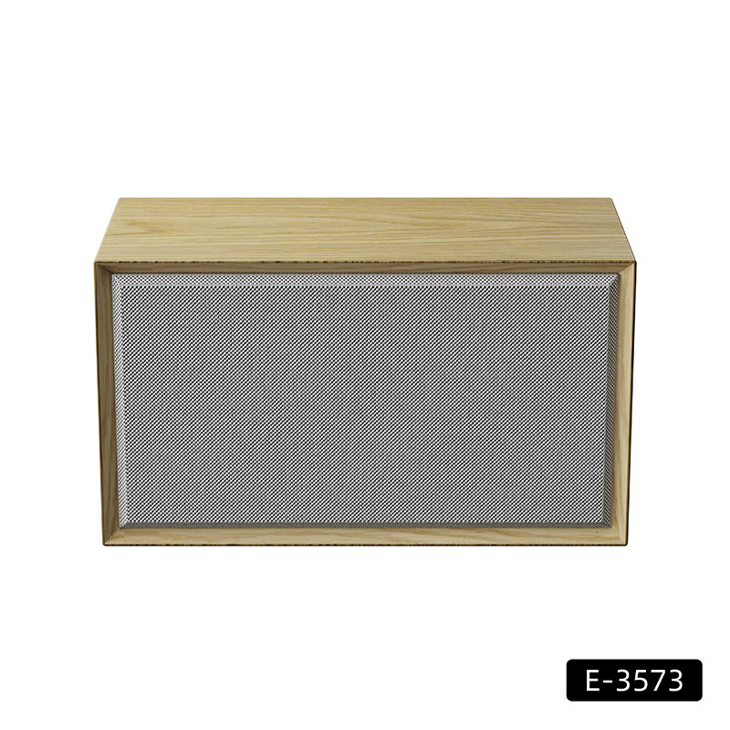 E-3573 Wood color Bluetooth speaker