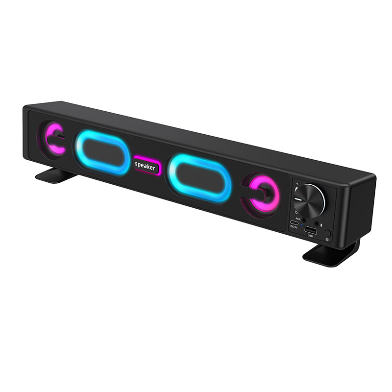 E-3550 Strip Bluetooth speaker with Bluetooth AUX RGB lighting