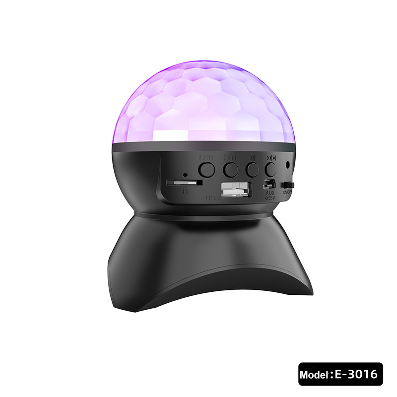 E-3016 Colorful lights wireless Bluetooth Speaker