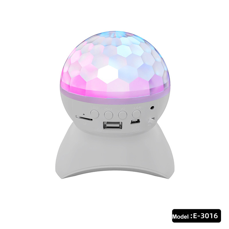 E-3016 Colorful lights wireless Bluetooth Speaker