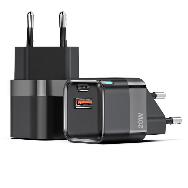 20W 25W Fast charger with USB and type C ports