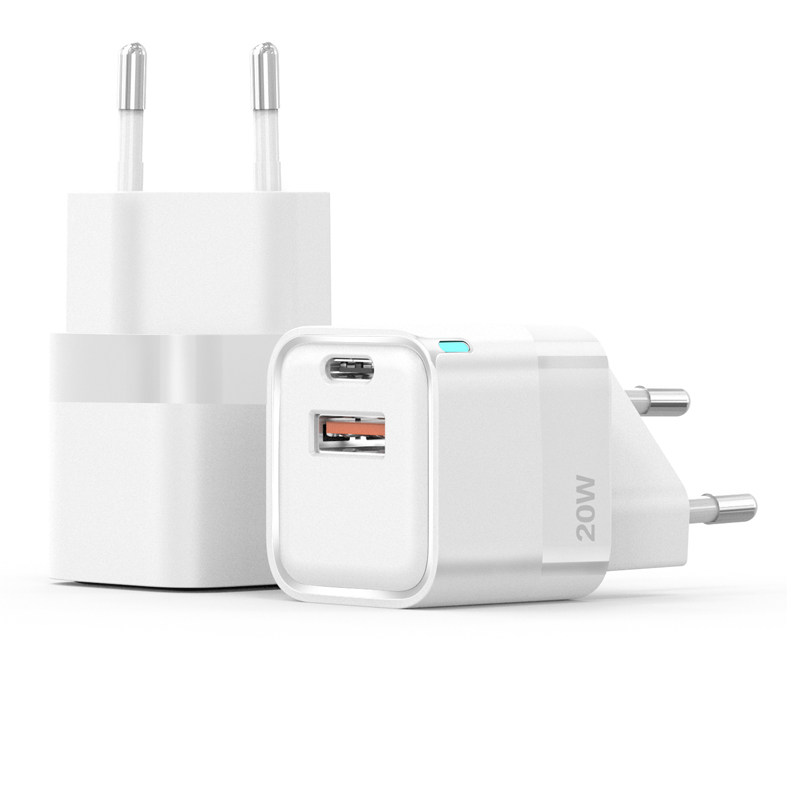 20W 25W Fast charger with USB and type C ports