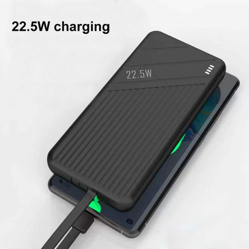 PK009 Power bank with charging cable 10000mAh 22.5W