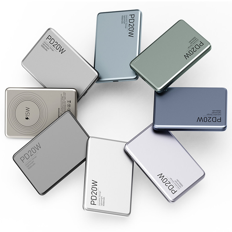 PK012 Power bank with wireless charging 5000mAh 10000mAh 20W