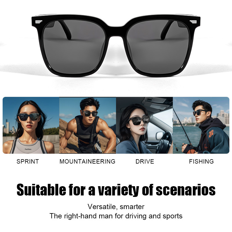 GS01 Smart sunglasses polarized UV400 UV resistant sunglasses