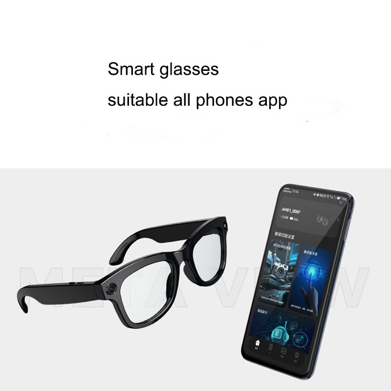M01 Smart glasses with camera video recording real time translation