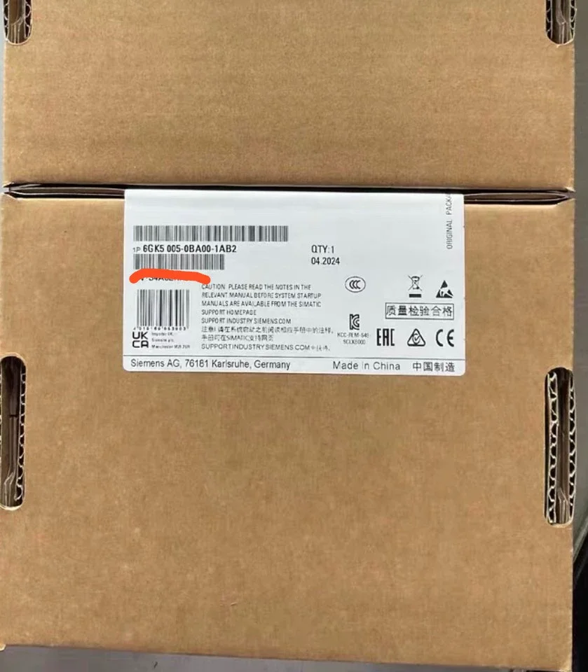 New original 6GK5008-0BA00-1AB2 SIEMENS SCALANCE XB008 Industrial Ethernet Switch