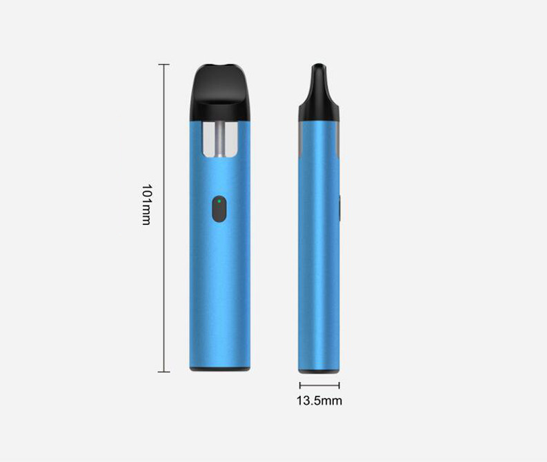  FA032 2ml/gram Disposable Vape Pen with Button Preheat & Adjustable Voltages for Distilled Oil