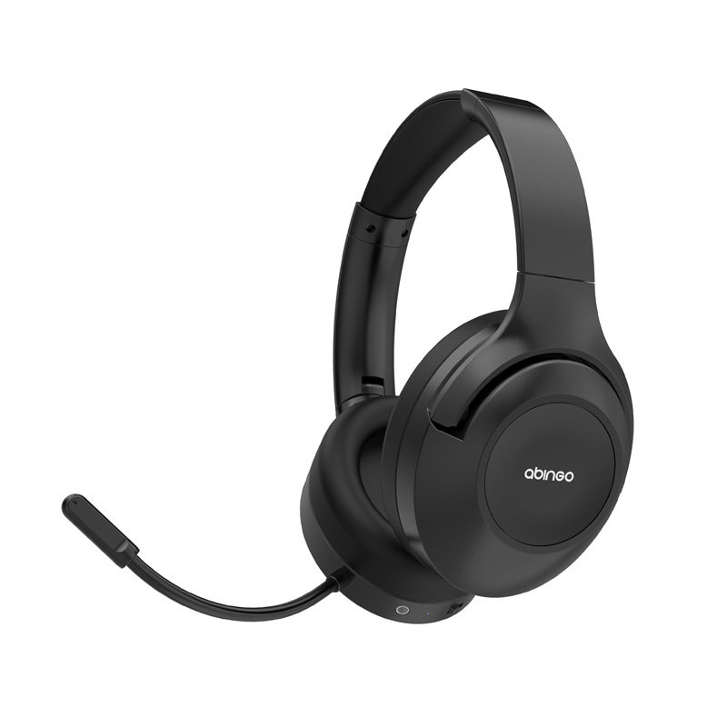abingo蓝牙2.4G双无线头戴式混合主动降噪ANC游戏耳机双数字麦ENC