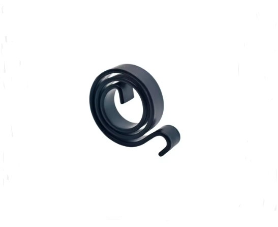MSCS004 Custom OEM 65Mn Black Flat Volute Spiral Torsion Clock Spring for Car Spare Parts