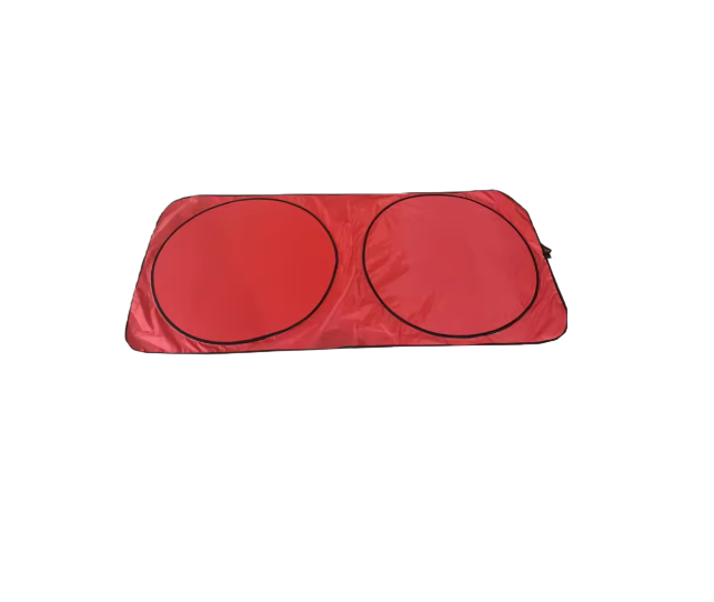 MSCSS001 Auto Car Printed Windshield Front Window Sun Shade Foldable Windscreen Logo Custom Sun Sunshade for Car With Pouch