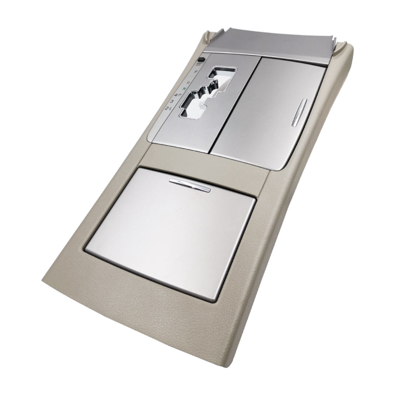 MSCG001 5009 Car Central Control Gear Compartment With Cup Holder Silver Color For 07-11 Toyota Camry