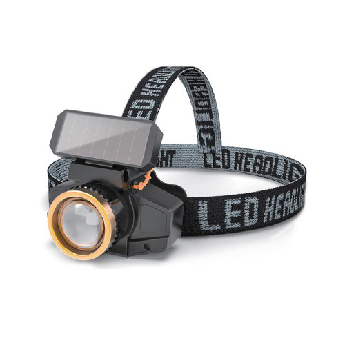 Solar rechargeable headlamp   -KS032