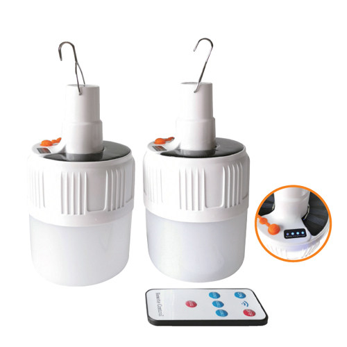 Solar rechargeable emergency bulb light  -KS034