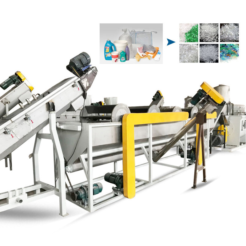 PE PP 瓶桶清洗回收线
