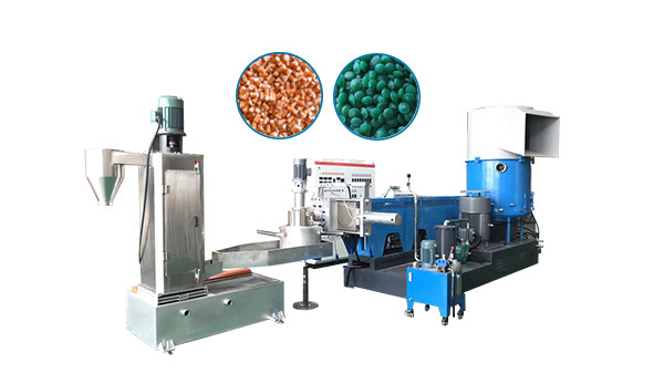 PE PP 薄膜袋压实颗粒机