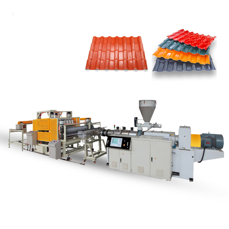 塑料琉璃瓦挤出机
