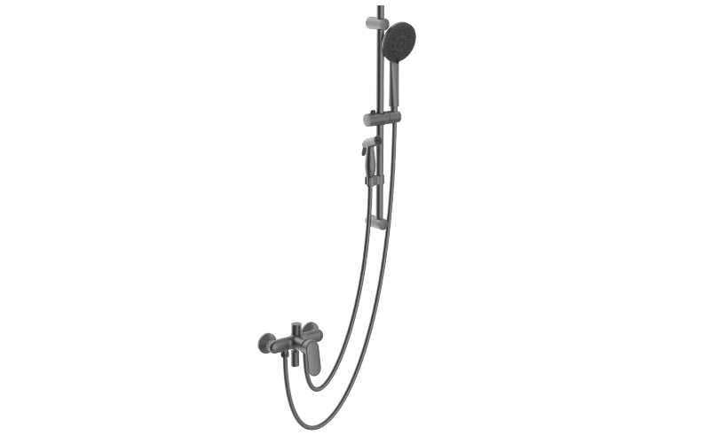 三功能分体淋浴器(枪灰)