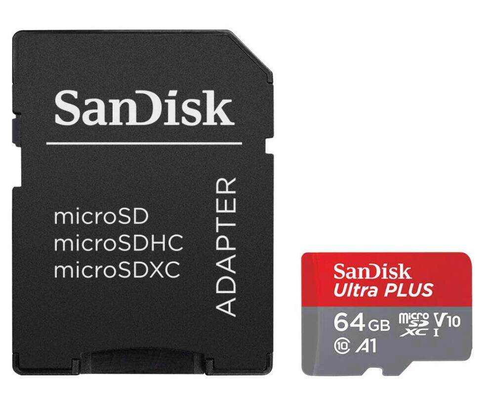 SanDisk Ultra Plus microSDXC 64GB Memory Card - AMF Technology (Hong ...