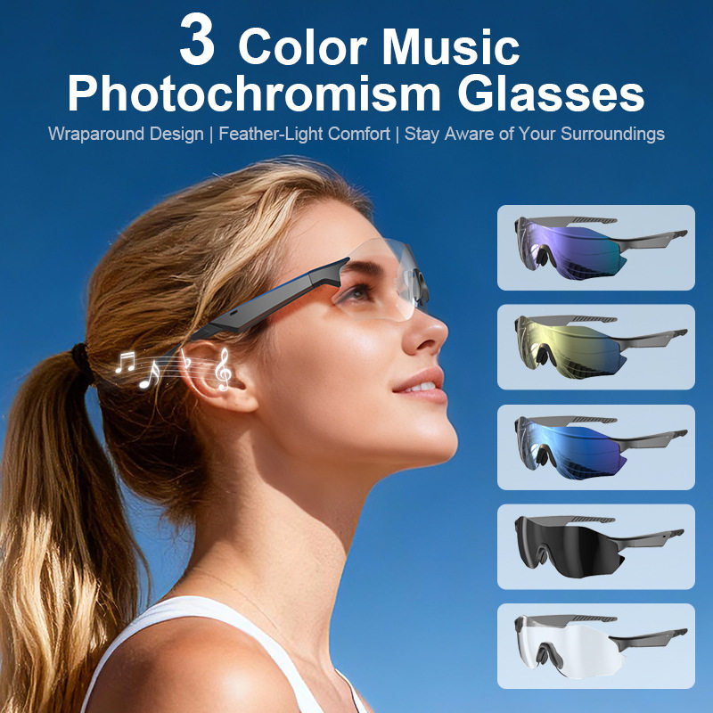 Photochromic Smart AI Glasses  S2