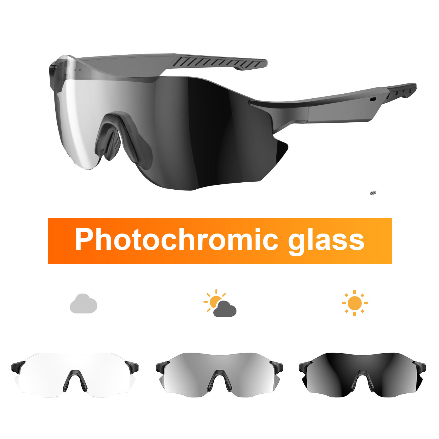 Photochromic Smart AI Glasses  S2