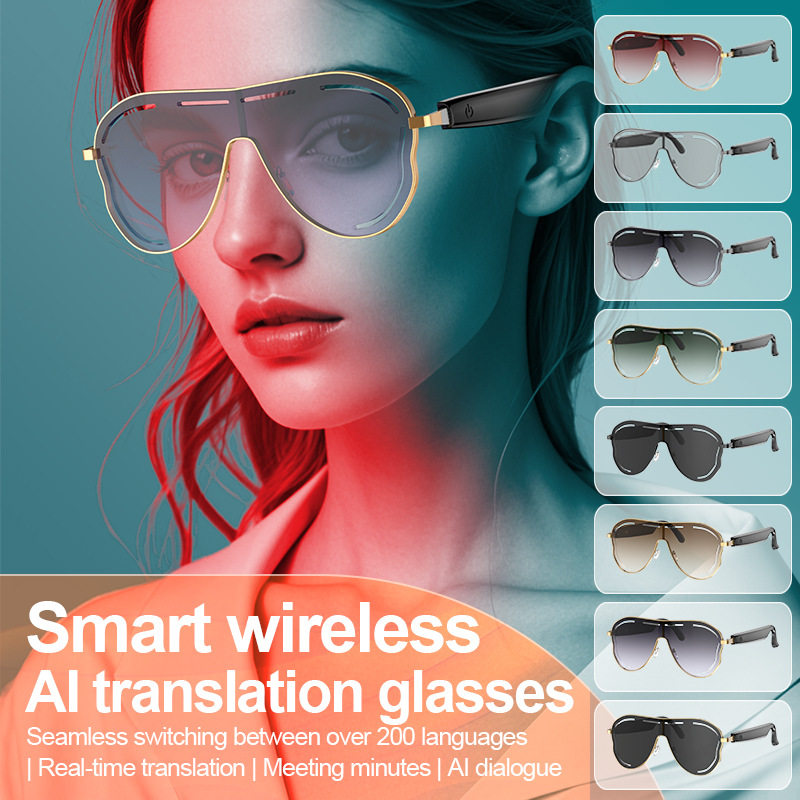 Photochromic Smart AI Glasses A17
