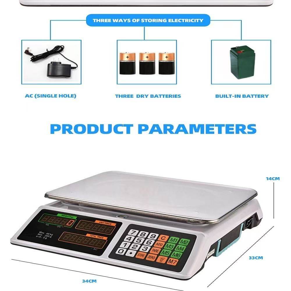 Cheap plastic price table scale DY-01