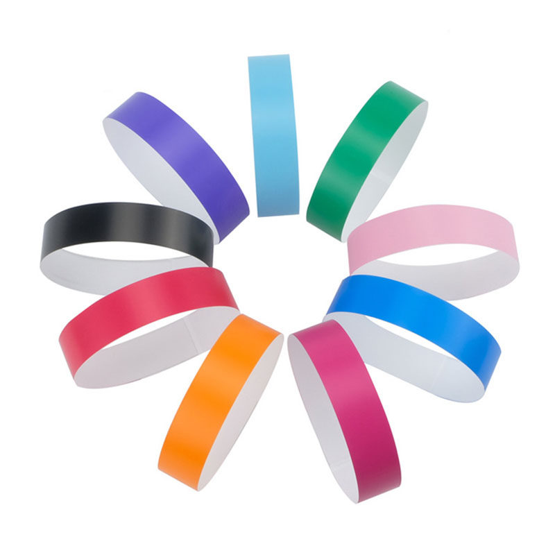 Tyvek paper wristbands