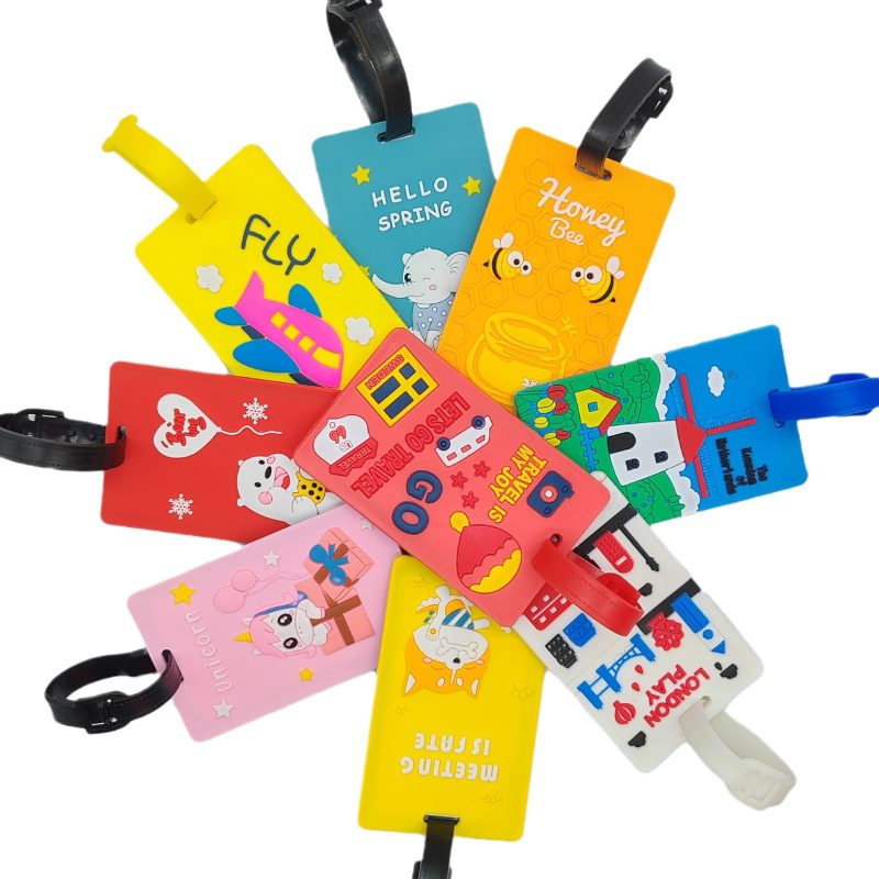 Pvc luggage tag