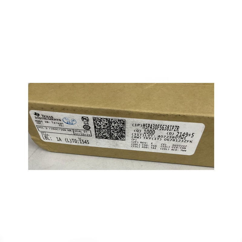 MSP430F5638IPZR 16-bit MCU | 20MHz | 256KB Flash | 100-LQFP Package | Texas Instruments
