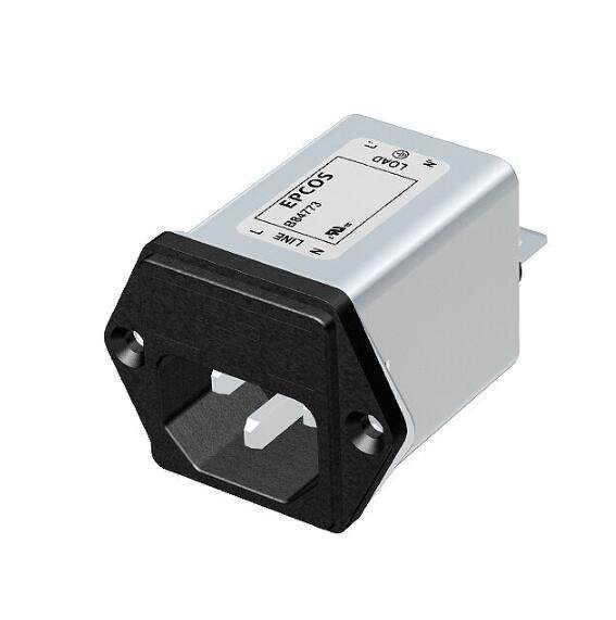 B84773A0001A000 Power Entry Module | 1A/250V | IEC C14 | Filtered/Fuse Holder | TDK EPCOS