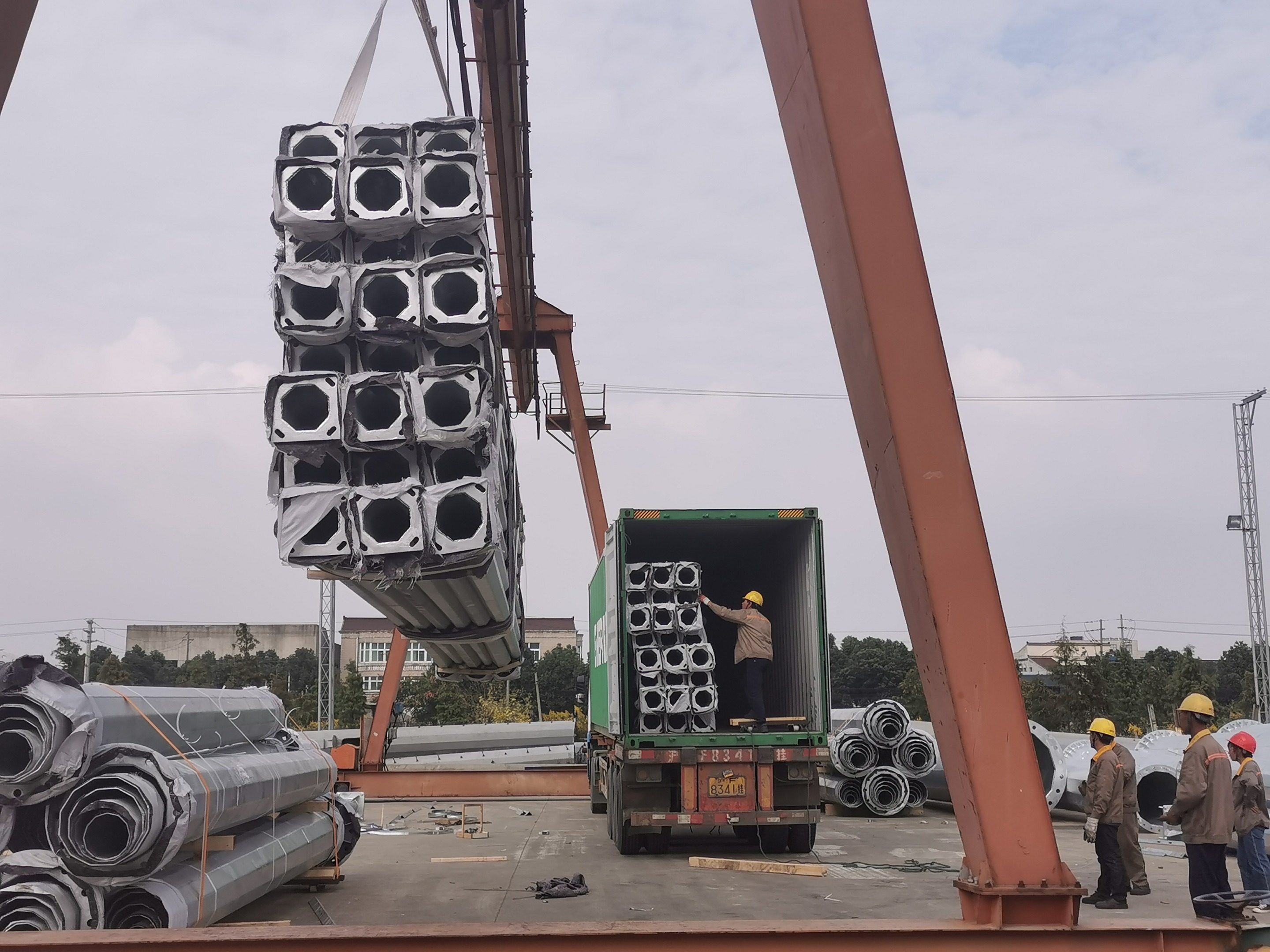 South American streetlight