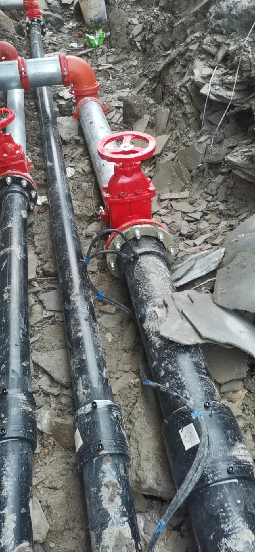 钢丝网骨架聚乙烯复合管的施工工艺