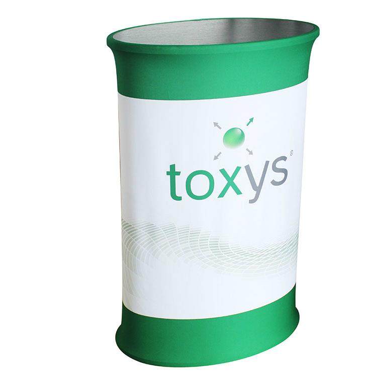 pop up oval counter
