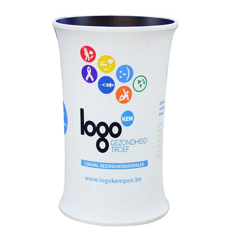 pop up oval counter