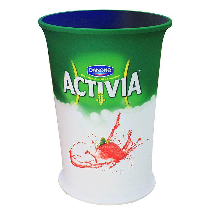 pop up oval counter