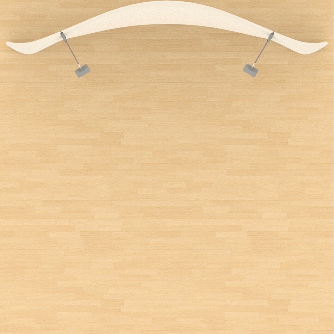 10x10ft curved fabric backdrop stand