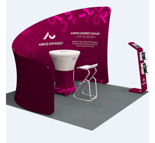 sound proof fabric backdrop display meeting room