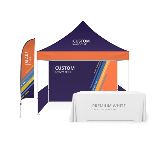 Deluxe Indoor & Outdoor Pop Up Tent 10x10ft