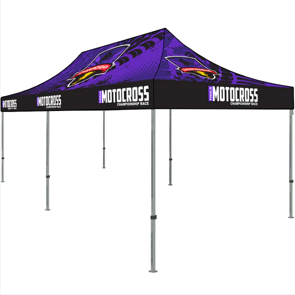 10x20ft Aluminum pop up tent with print & logo
