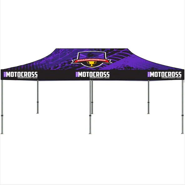 10x20ft Aluminum pop up tent with print & logo