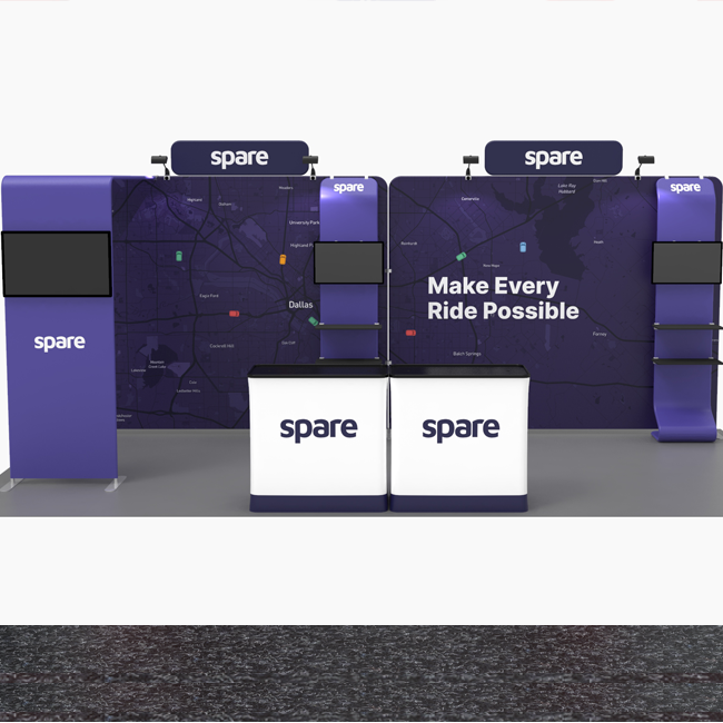 10x20ft Trade Show Exhibition Booth And Walls