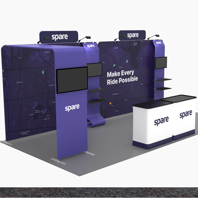 10x20ft Trade Show Exhibition Booth And Walls