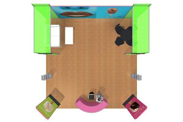 Custom Portable 20x20ft Modular Trade Show Booth Display