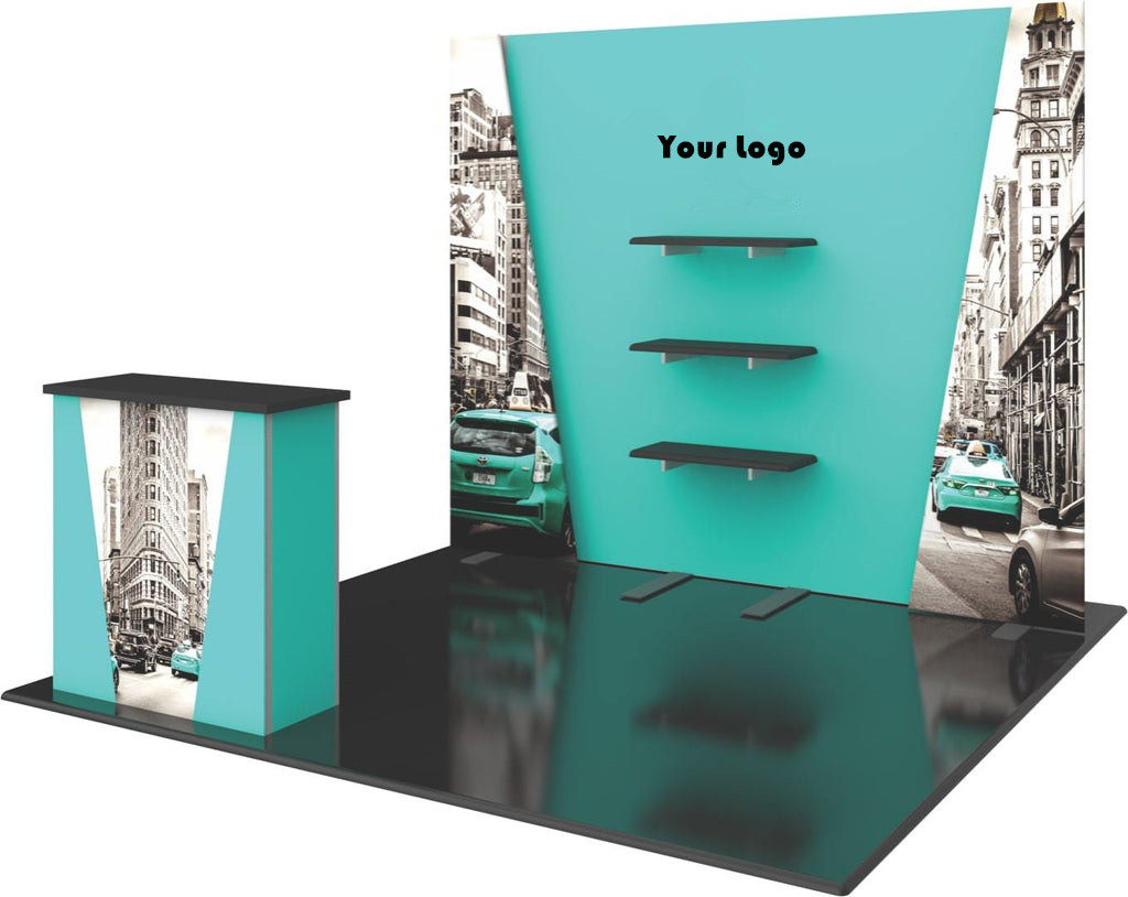3x3 meter modular easy setup exhibition booth